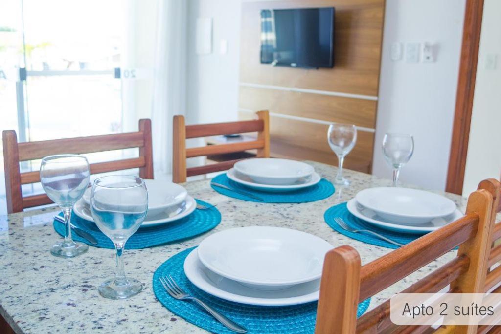 Residencial Mar Da Galilei - Apartamento 20A Porto Seguro Buitenkant foto